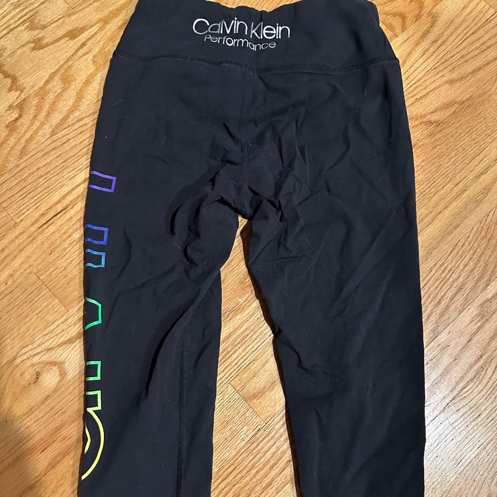Calvin Klein Performance Leggings. Sz Small - Picture 2 of 2